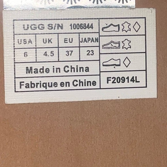 Ugg edges woven wedges brown summer wedges ankle strap heels - Picture 7 of 8